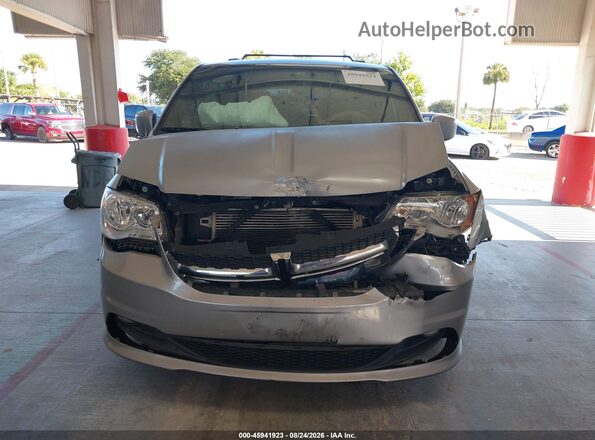 2C4RDGCG9HR845301 2017 DODGE GRAND CARAVAN Silver ხელსაწყოთა პანელის ხედი