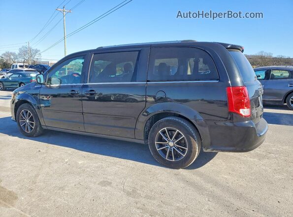 2C4RDGCG9HR862714 2017 DODGE GRAND Black უკანა მარცხენა