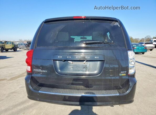 2C4RDGCG9HR862714 2017 DODGE GRAND Black უკანა ხედი