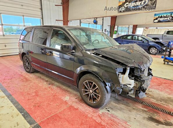 2C4RDGCG9JR163041 2018 DODGE GRAND Black Передня права чверть