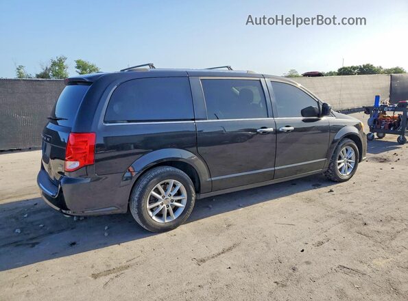 2C4RDGCG9JR251474 2018 DODGE GRAND Черный Задняя правая четверть
