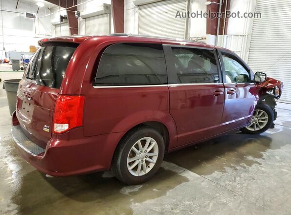 2C4RDGCG9KR565675 2019 DODGE GRAND Maroon Rear right