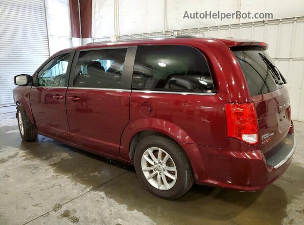 2C4RDGCG9KR565675 2019 DODGE GRAND Maroon Rear left