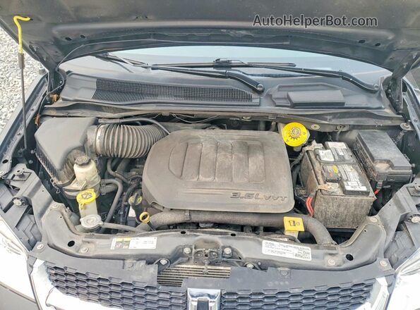 2C4RDGCG9KR693673 2019 DODGE GRAND Black Вид підкапотного простору