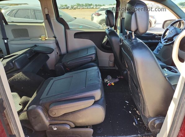 2C4RDGCG9KR724629 2019 DODGE GRAND Burgundy Rear interior view