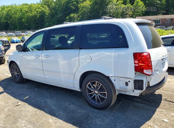 2C4RDGCGXGR116724 2016 DODGE GRAND White Trasero izquierdo