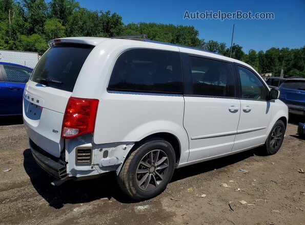 2C4RDGCGXGR116724 2016 DODGE GRAND White Trasero derecho