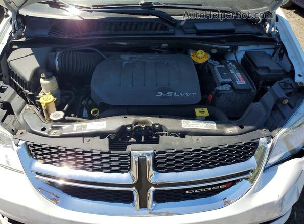 2C4RDGCGXGR116724 2016 DODGE GRAND White Vista del compartimento del motor