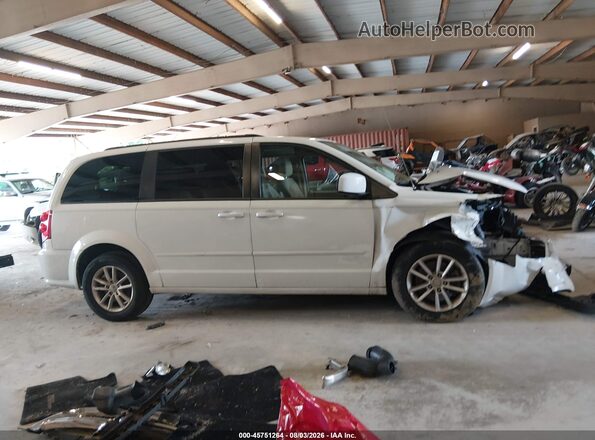 2C4RDGCGXGR318821 2016 DODGE GRAND CARAVAN White Widok wnętrza z tyłu