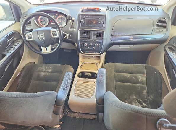 2C4RDGCGXGR333416 2016 DODGE GRAND Gray Widok deski rozdzielczej