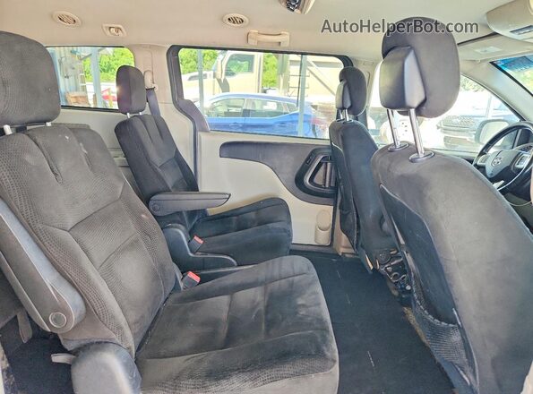 2C4RDGCGXGR333416 2016 DODGE GRAND Gray Widok wnętrza z tyłu