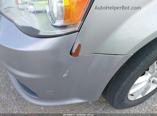2C4RDGCGXGR373723 2016 DODGE GRAND CARAVAN Silver Widok z przodu