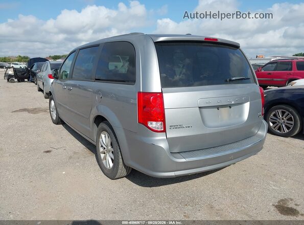 2C4RDGCGXGR373723 2016 DODGE GRAND CARAVAN Silver Tył lewy