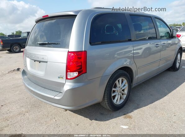 2C4RDGCGXGR373723 2016 DODGE GRAND CARAVAN Silver Tył prawy