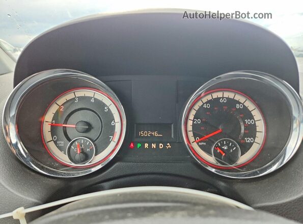 2C4RDGCGXJR244257 2018 DODGE GRAND White Vista del cuadro de instrumentos