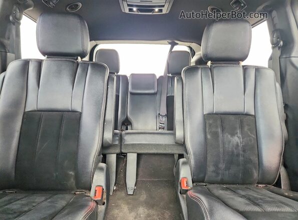2C4RDGCGXJR244257 2018 DODGE GRAND White Vista de los asientos traseros