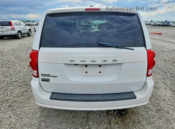 2C4RDGCGXJR244257 2018 DODGE GRAND White Vista trasera