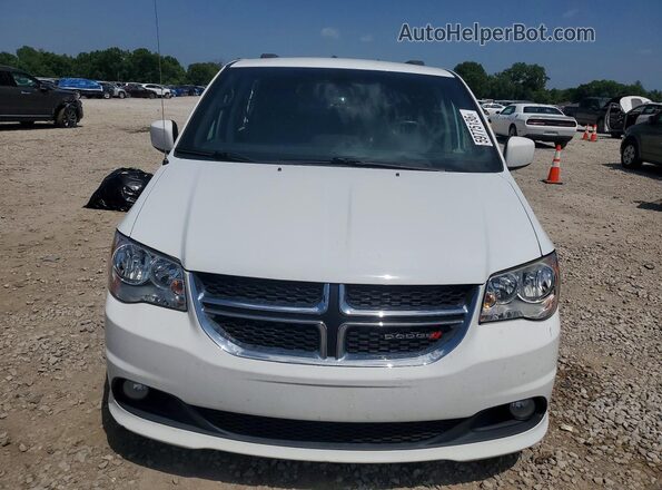 2C4RDGCGXKR600952 2019 DODGE GRAND White Front view