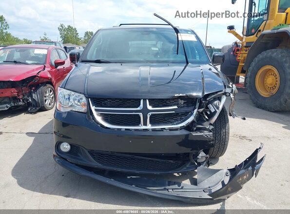 2C4RDGCGXKR691303 2019 DODGE GRAND CARAVAN Black Instrument cluster view