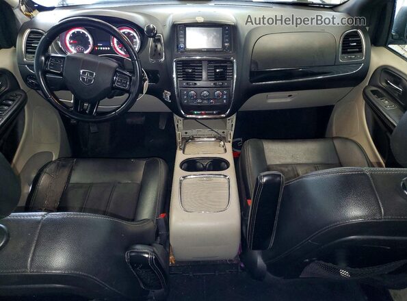2C4RDGCGXKR808054 2019 DODGE GRAND Gray Вид панелі приладів