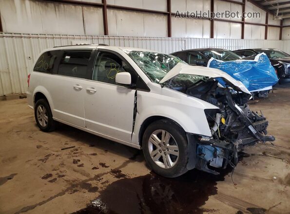 2C4RDGDG0KR571864 2019 DODGE GRAND Белый Передняя правая четверть