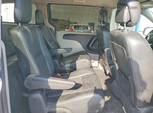 2C4RDGDG1JR323685 2018 DODGE GRAND Gray უკანა სალონის ხედი