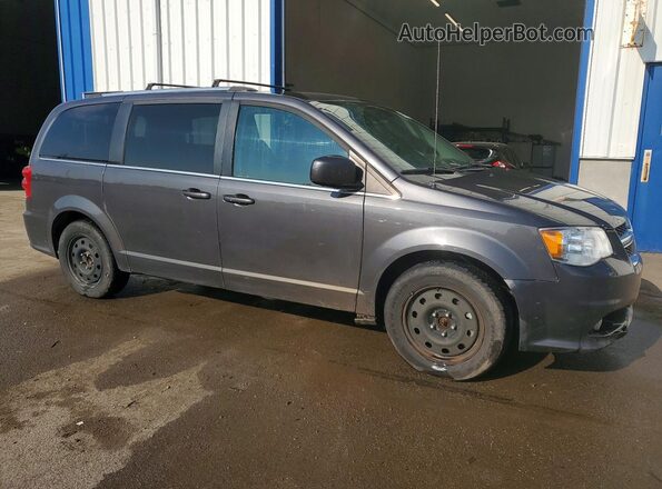 2C4RDGDG1JR323685 2018 DODGE GRAND Gray წინა მარჯვენა