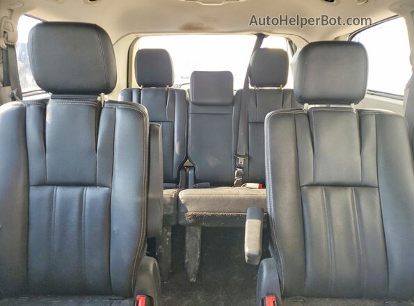 2C4RDGDG1JR323685 2018 DODGE GRAND Gray უკანა სავარძლების ხედი