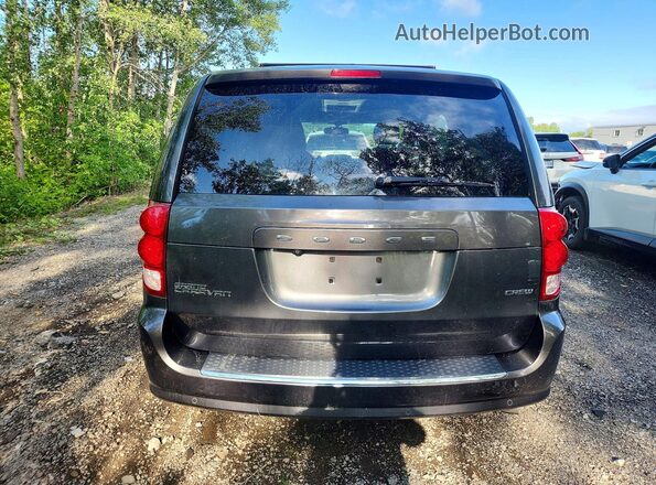 2C4RDGDG2GR348751 2016 DODGE GRAND Charcoal Vista trasera