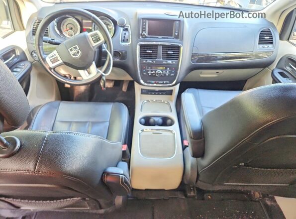 2C4RDGDG2GR348751 2016 DODGE GRAND Charcoal Vista del salpicadero