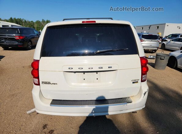 2C4RDGDG2KR749886 2019 DODGE GRAND Белый Вид сзади
