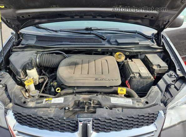 2C4RDGDG2LR191975 2020 DODGE GRAND Gray Engine compartment view
