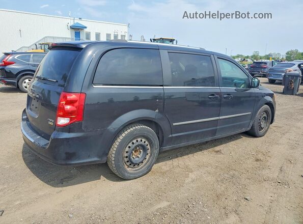 2C4RDGDG3HR880723 2017 DODGE GRAND Black უკანა მარჯვენა