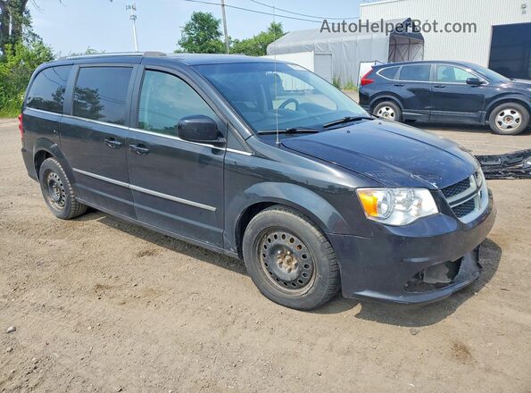 2C4RDGDG3HR880723 2017 DODGE GRAND Black წინა მარჯვენა