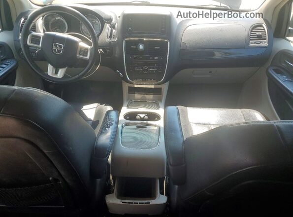 2C4RDGDGXHR783700 2017 DODGE GRAND Charcoal Vista del salpicadero
