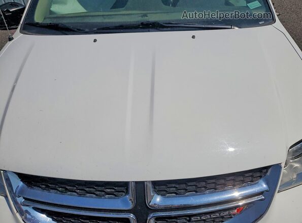 2C4RDGDGXJR323443 2018 DODGE GRAND White ძრავის განყოფილების ხედი