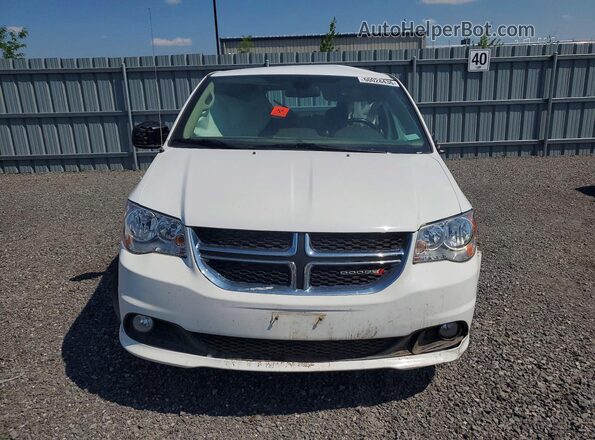 2C4RDGDGXJR323443 2018 DODGE GRAND White წინა ხედი
