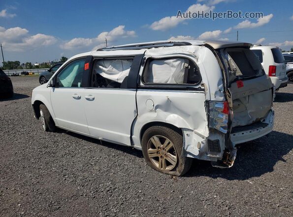 2C4RDGDGXJR323443 2018 DODGE GRAND White უკანა მარცხენა