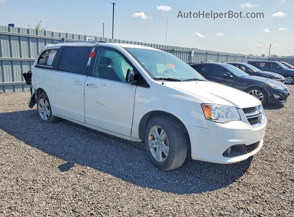 2C4RDGDGXJR323443 2018 DODGE GRAND White წინა მარჯვენა