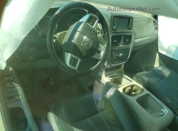 2C4RDGDGXJR323443 2018 DODGE GRAND White წინა პანელის ხედი