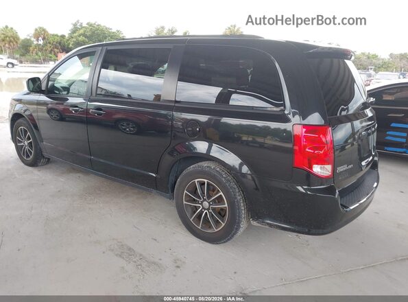 2C4RDGEG0JR325359 2018 DODGE GRAND CARAVAN Black Задня ліва чверть
