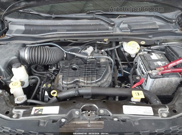 2C4RDGEG0JR325359 2018 DODGE GRAND CARAVAN Black Вид спереду