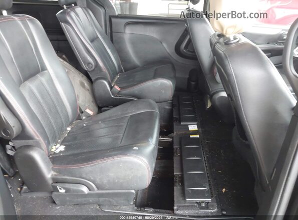 2C4RDGEG0JR325359 2018 DODGE GRAND CARAVAN Black Вид наклейки з VIN-кодом