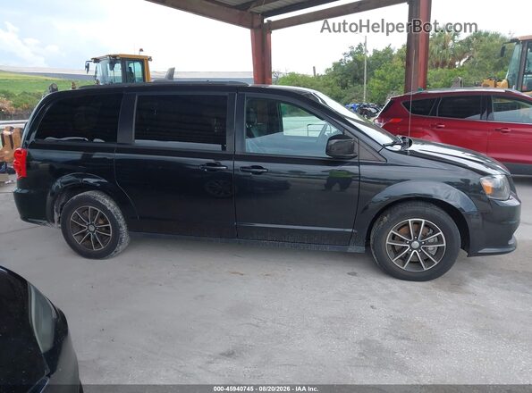 2C4RDGEG0JR325359 2018 DODGE GRAND CARAVAN Black Вид задньої частини салону