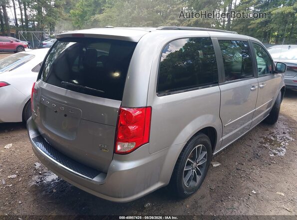 2C4RDGEG1HR673343 2017 DODGE GRAND CARAVAN Gray უკანა მარჯვენა