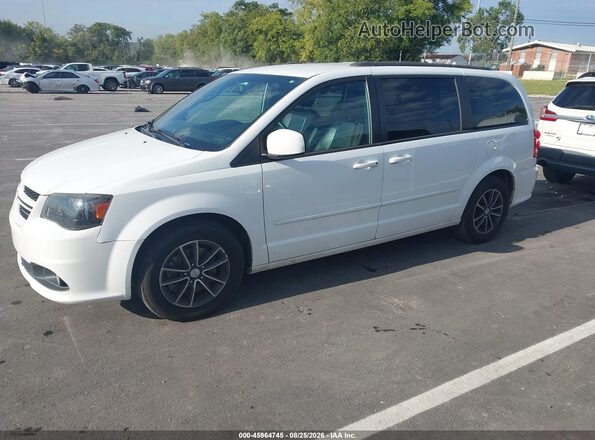 2C4RDGEG1HR690675 2017 DODGE GRAND CARAVAN White Vista tres cuartos delantera izquierda