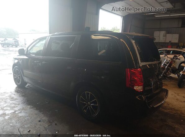 2C4RDGEG1HR697092 2017 DODGE GRAND CARAVAN Черный Задняя левая четверть