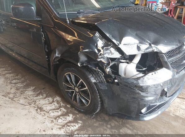 2C4RDGEG1HR697092 2017 DODGE GRAND CARAVAN Черный Вид спереди