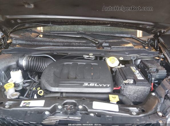 2C4RDGEG1HR697092 2017 DODGE GRAND CARAVAN Черный Вид сзади