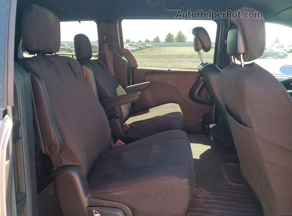 2C4RDGEG1HR731614 2017 DODGE GRAND Silver Սալոնի հետևի տեսք
